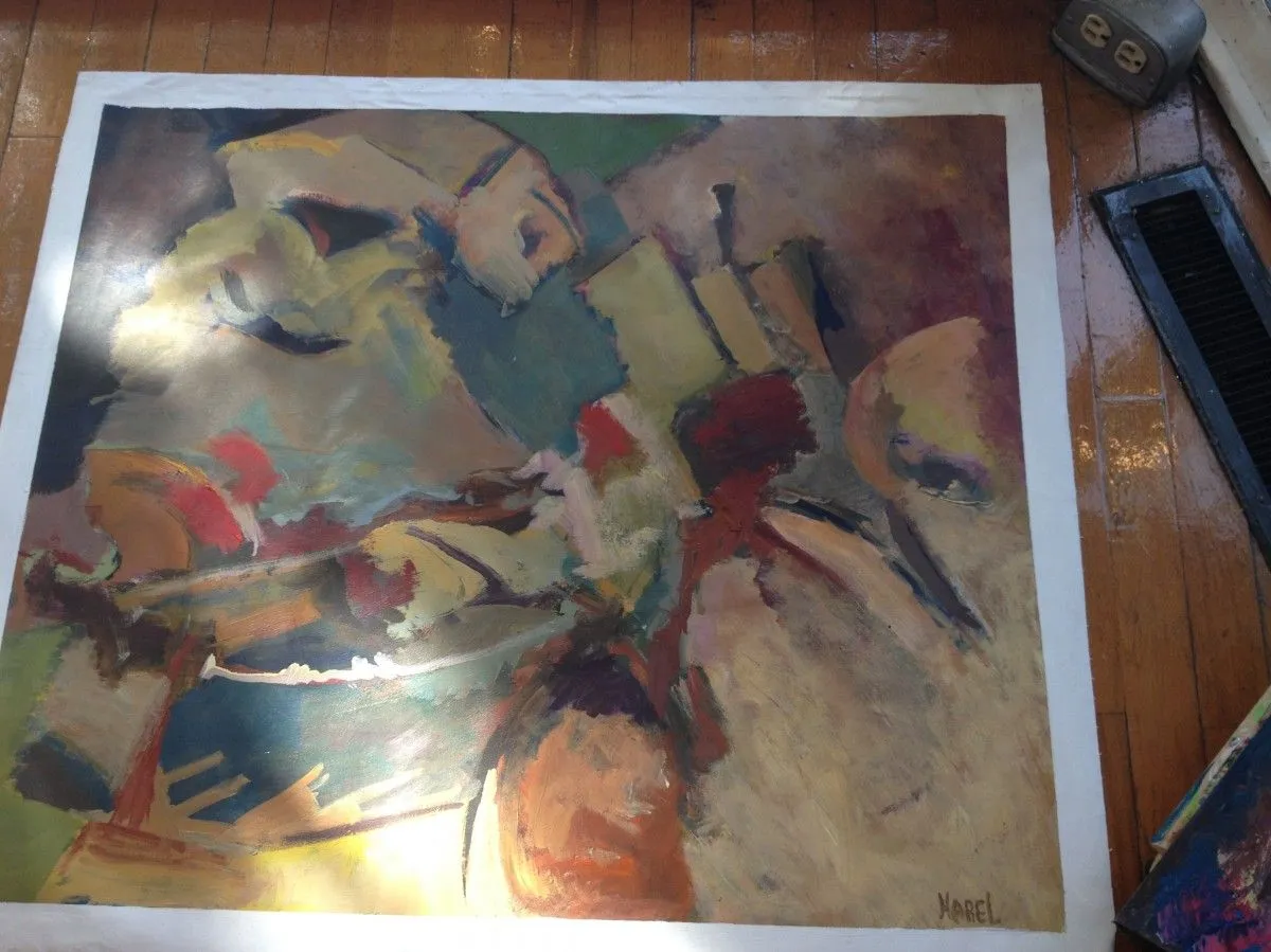 Moïse, artwork by Sue Harel