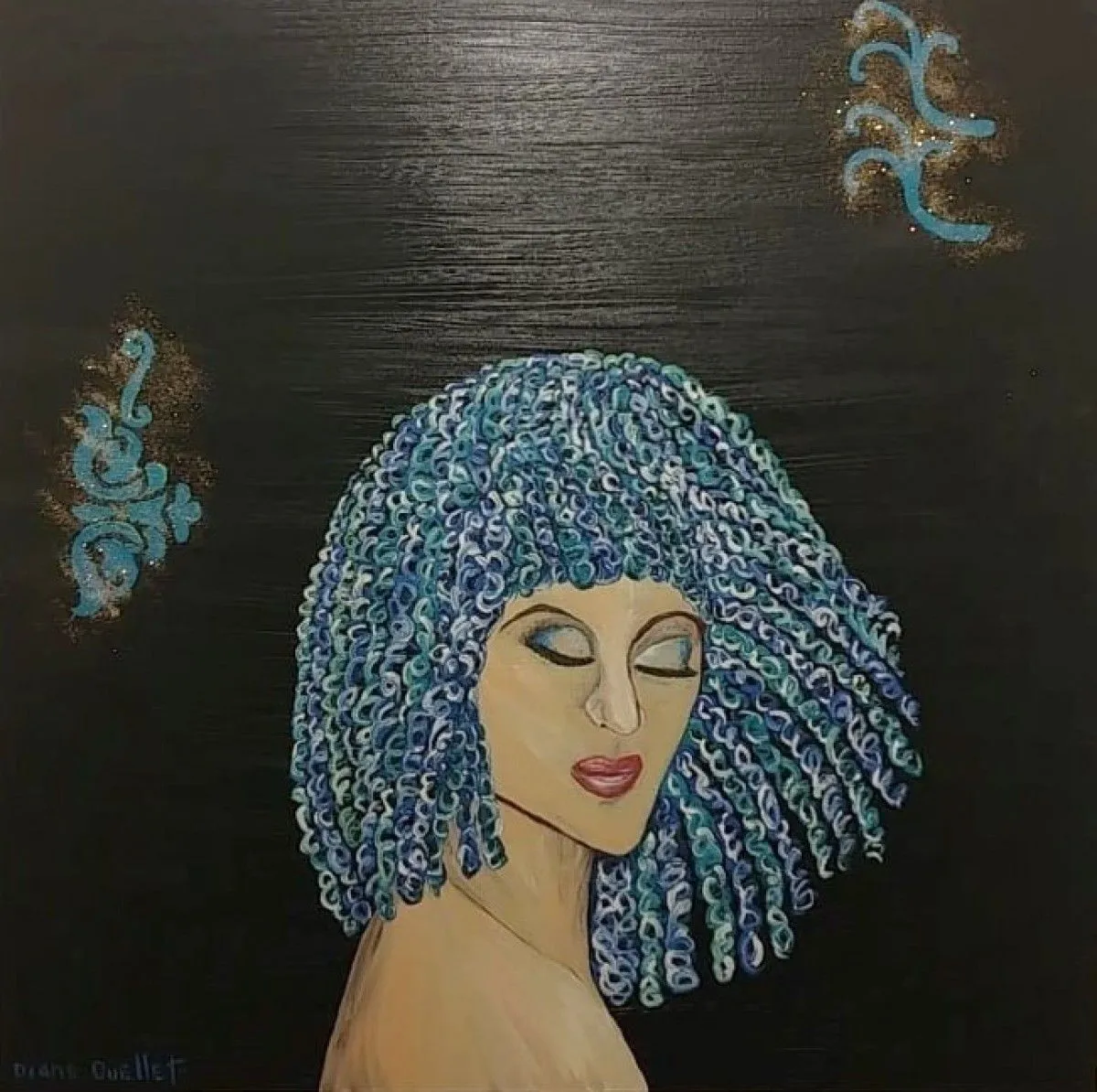 Fashion Cleopatra, artwork by Diane Ouellet