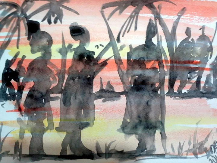 Afro Figures, œuvre de Akpan Usoroh