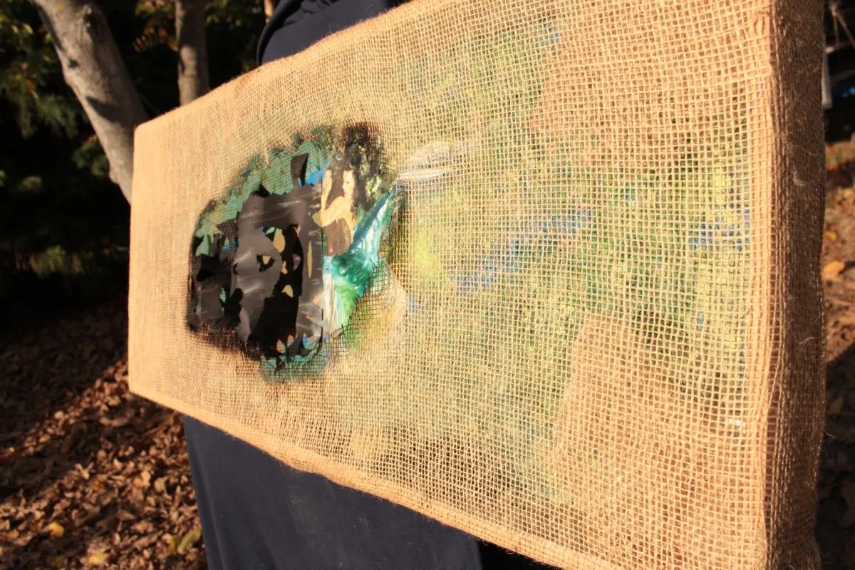 Plus d’oeuvres digitales et peintures en lin, artwork by Art Nathacha