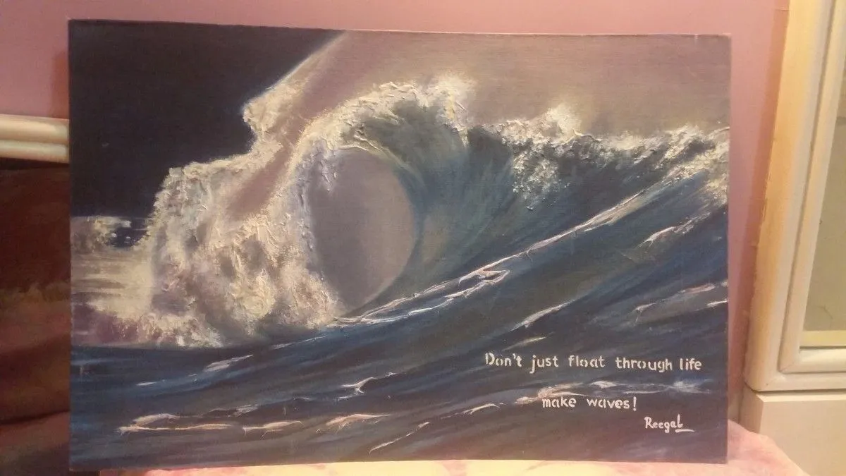 Make Waves, œuvre de Vinitee Asrani