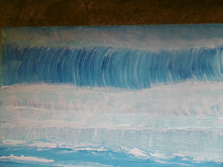 la vague, œuvre de maryline poveda