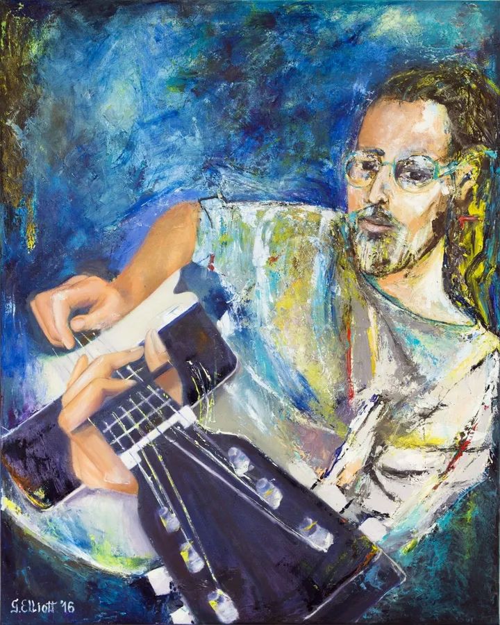 BLUES, œuvre de Gordana Elliott