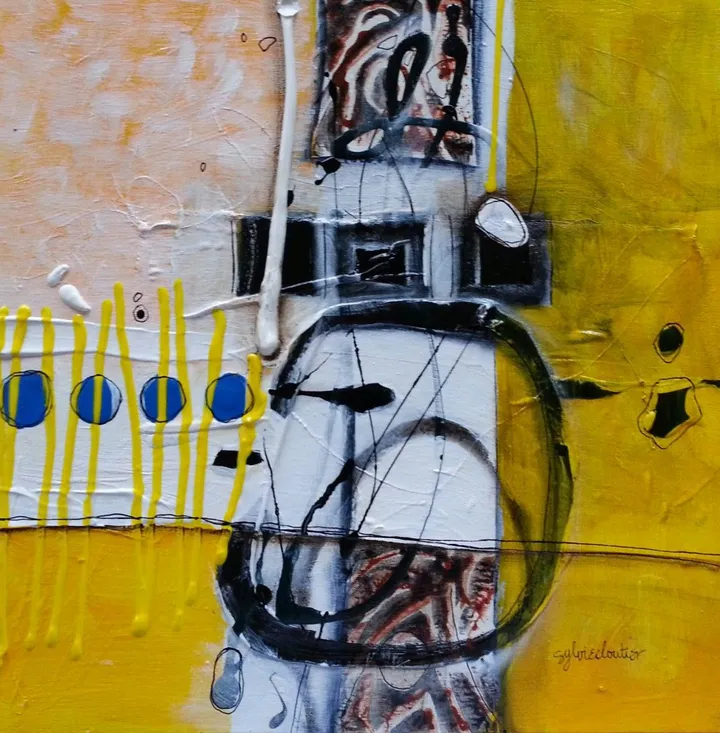 UN OISEAU RARE, artwork by Sylvie Cloutier