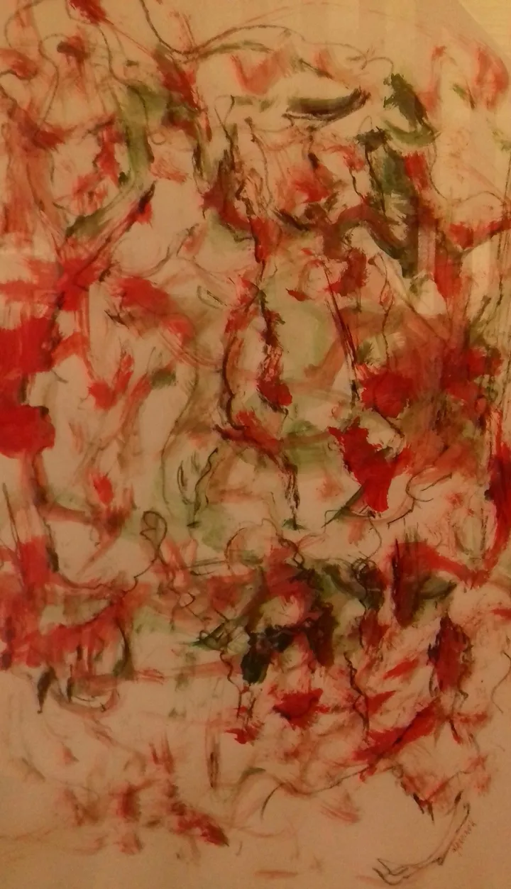 "EN MUSIQUE", œuvre de Renée Marcinek