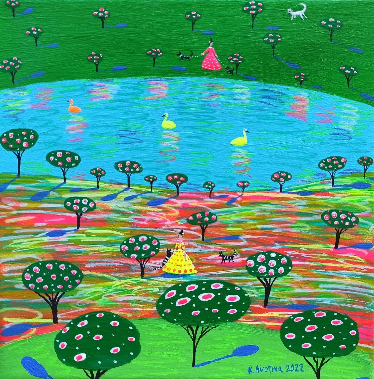 Stay Close To Me, œuvre de Katrina Avotina