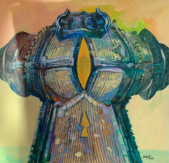 The psychedelic dome 6, artwork by Dragos Botezat