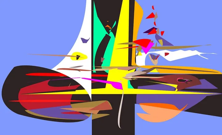 AGARTHA DESIERTO VECTOR 2017-2B-1 [Agartha Desert Series], œuvre de HERNAN PARAVIC