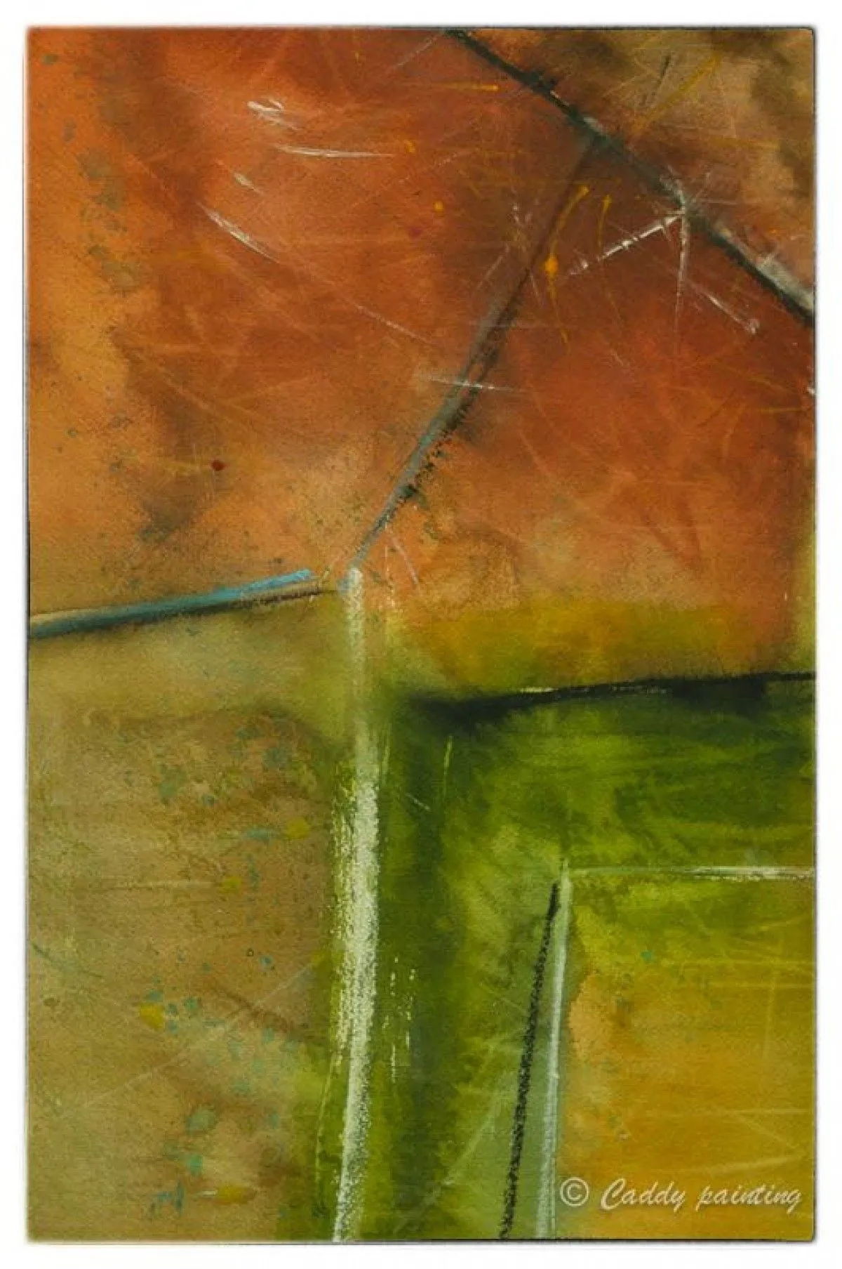 Automne, œuvre de Carole Mercier