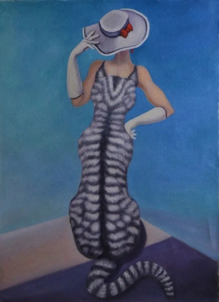 New Dress, œuvre de Olesya Novik