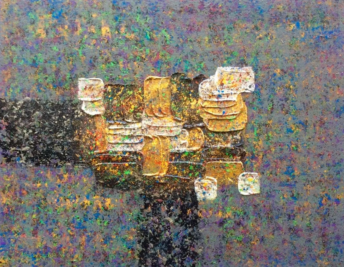 De....., artwork by Sylvain Chagnon