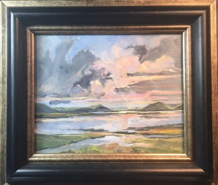 Pink Reflection/sold, œuvre de Rebecca Manns