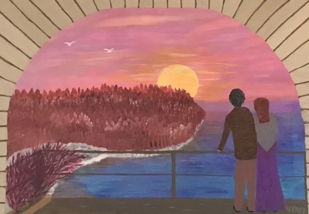 souvenirs d'antan, œuvre de Viviane RINCK