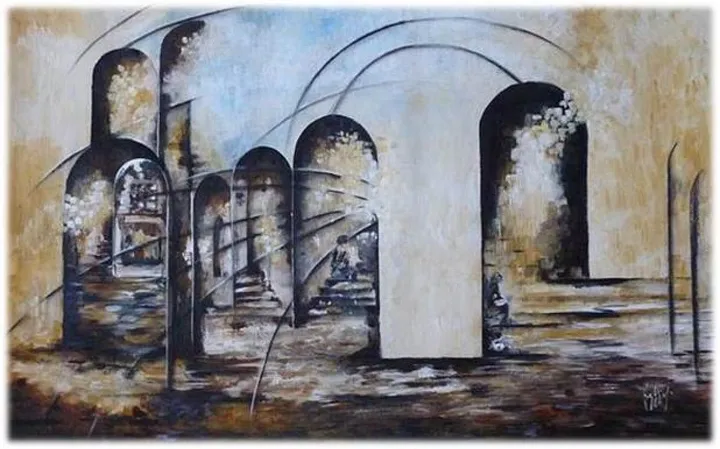 La rénovation, œuvre de Elfounoun Eldjamila