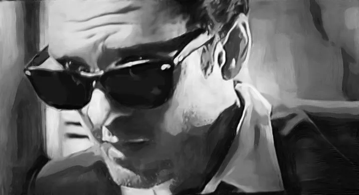 Mr. Blonde, œuvre de barry king