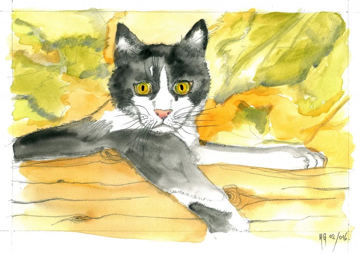 Cat 4, artwork by Goran Martinovic
