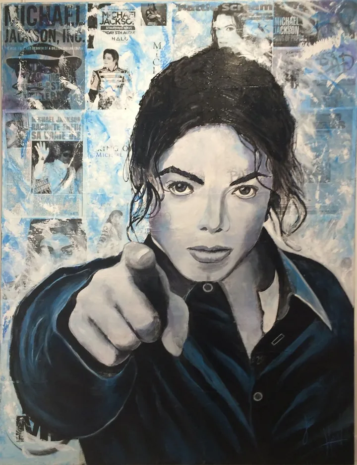Micheal, artwork by Johanne Dupont