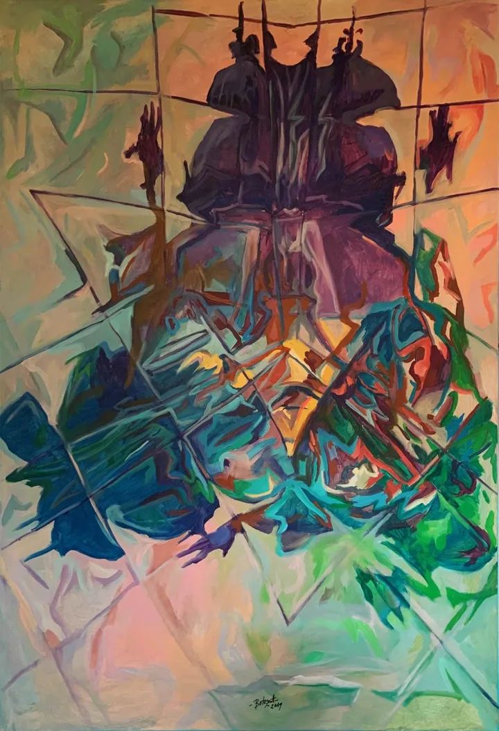The psychedelic dome 3, artwork by Dragos Botezat