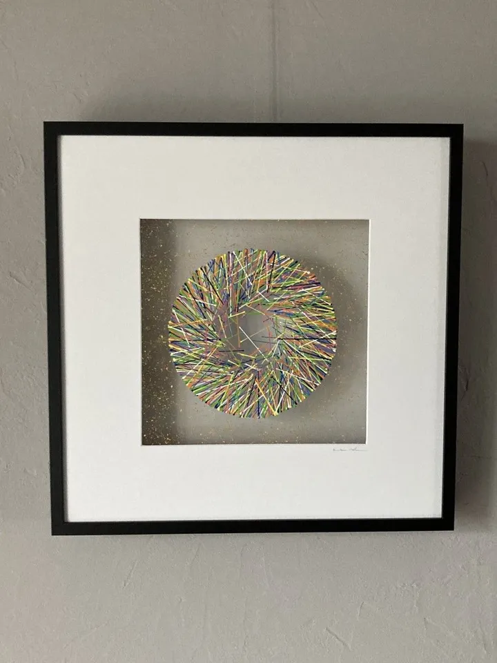 Mikado, artwork by Rita Vandenherrewegen