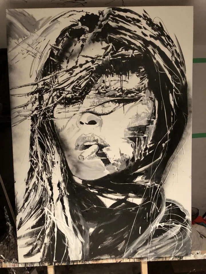 BRIGITTE, œuvre de louis tremblay