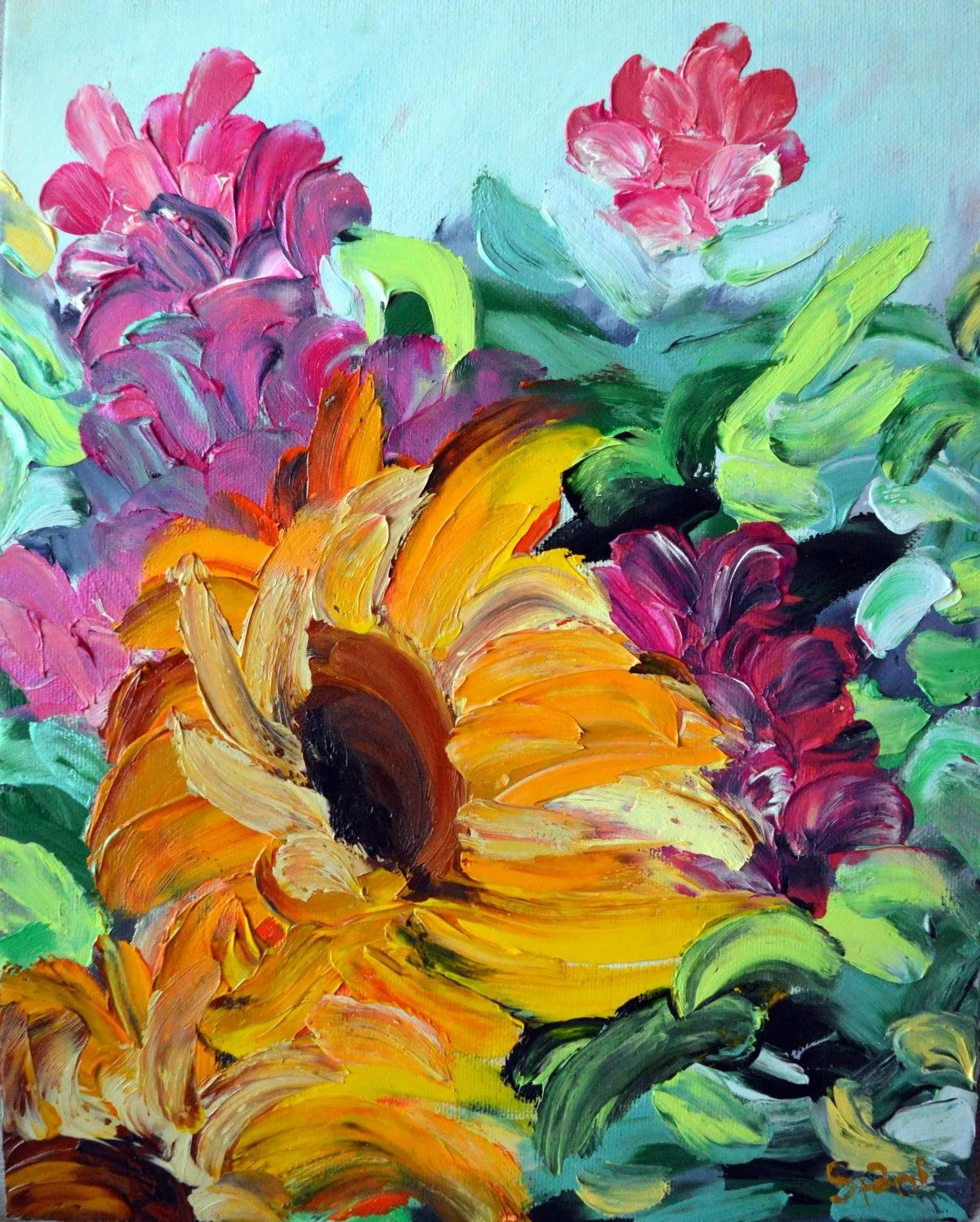 SUN IN YOUR HANDS, œuvre de Stanislava Dimitrova