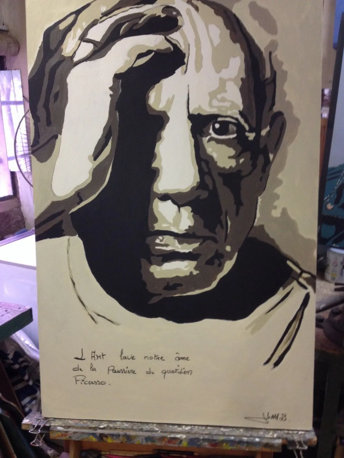 Picasso, artwork by Jean-louis Marie SERIES