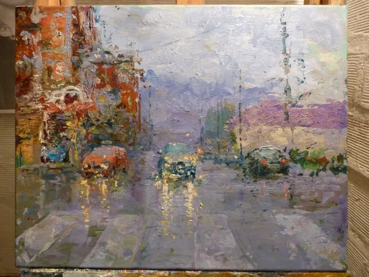 Rainy day, œuvre de Nemanja Djukic