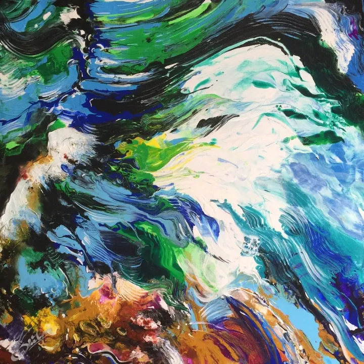 Rush, artwork by Shilpa Vish