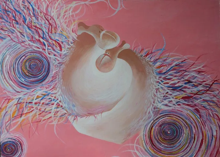 Pink love, œuvre de Kristina Saudinyte