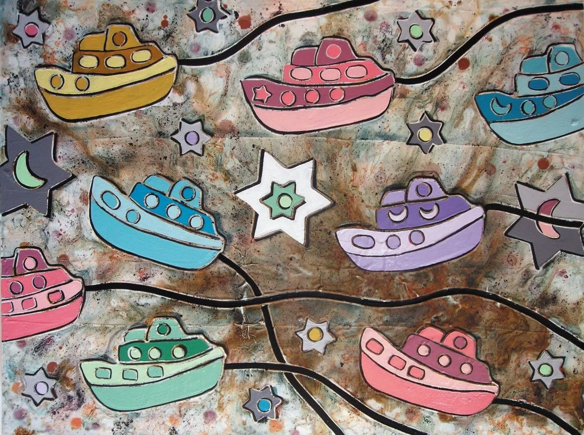 Imbarcazioni, artwork by Andrea Benetti