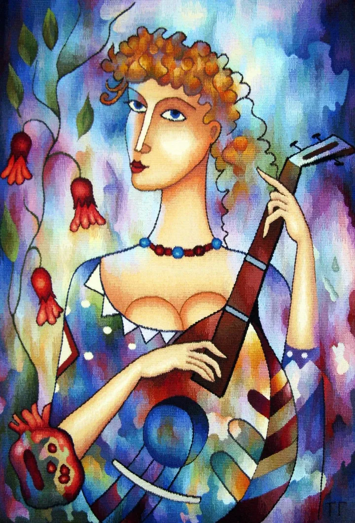 serenade, artwork by tengiz gigolashvili