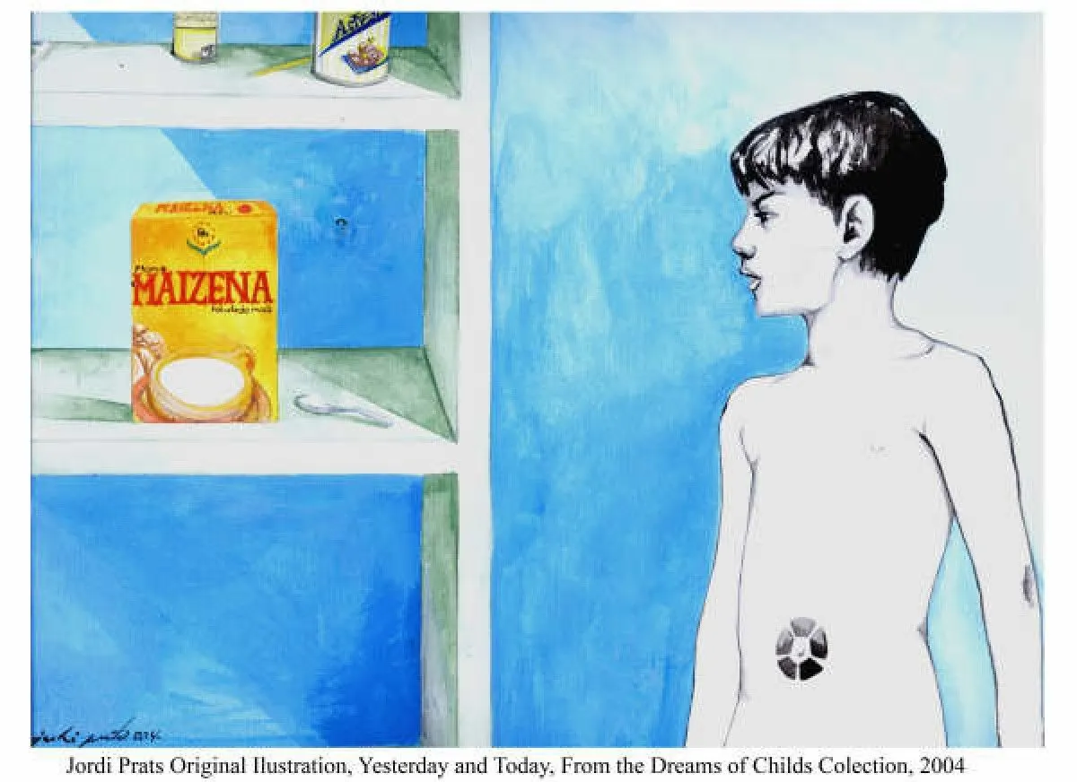 Yesterday and today, œuvre de Jordi Prats