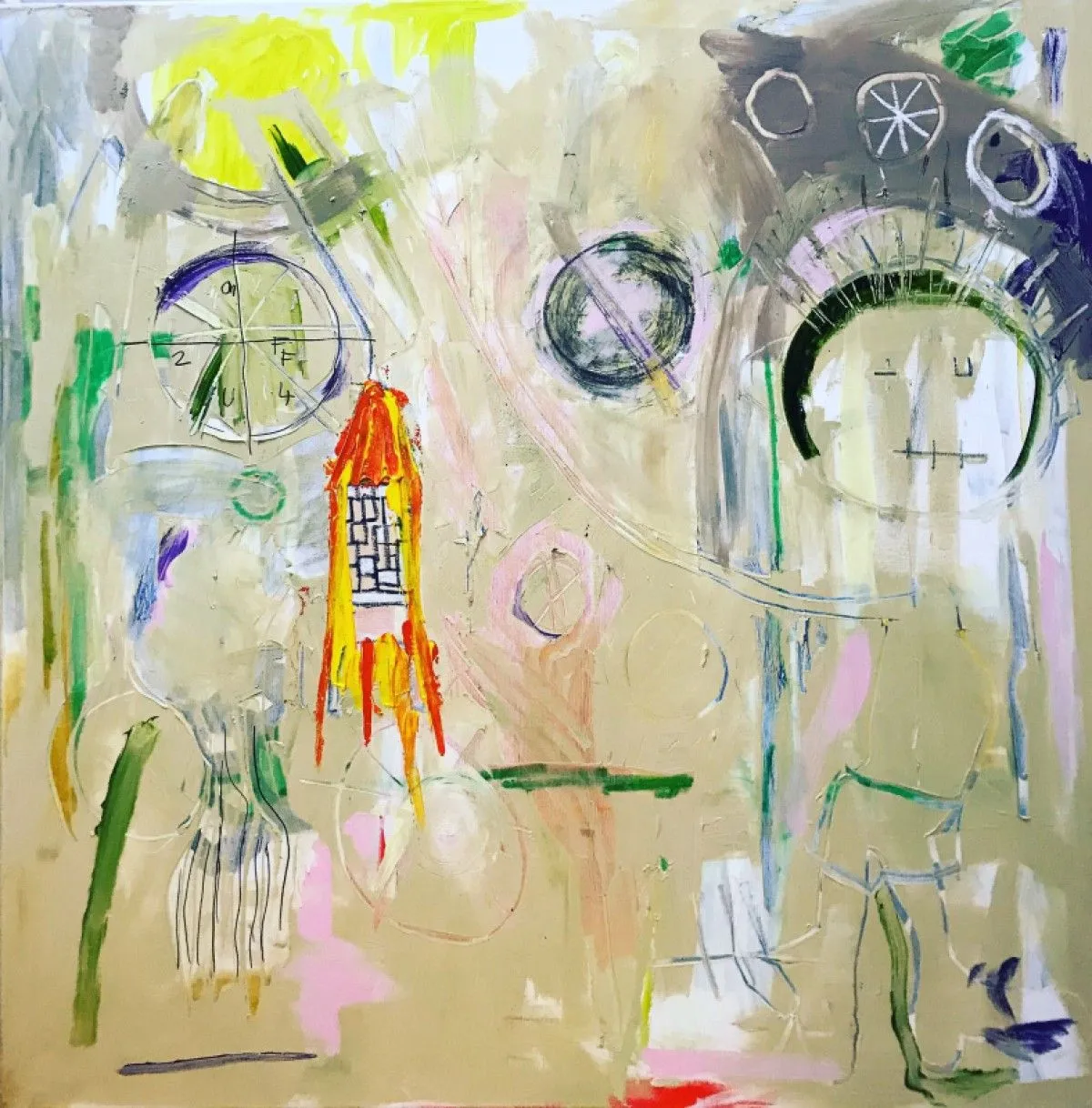 All Things (So Much A Do), artwork by Borg de Nobel