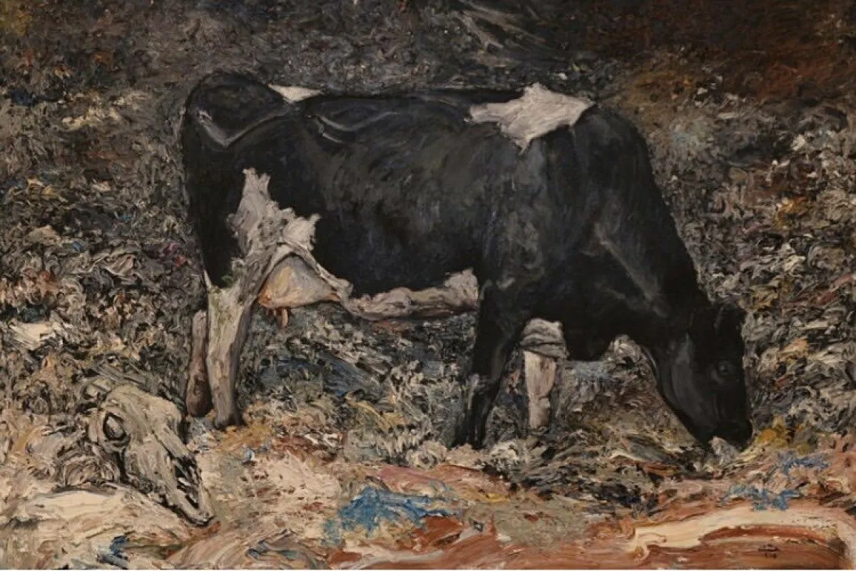 “Grazing”, artwork by Hassaan El samad
