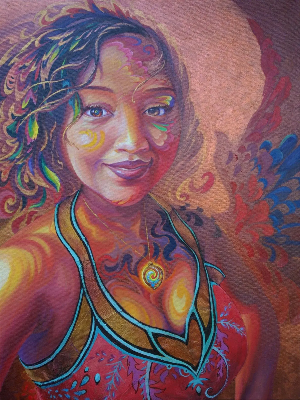 Commissioned Portrait, œuvre de Lowell Royer