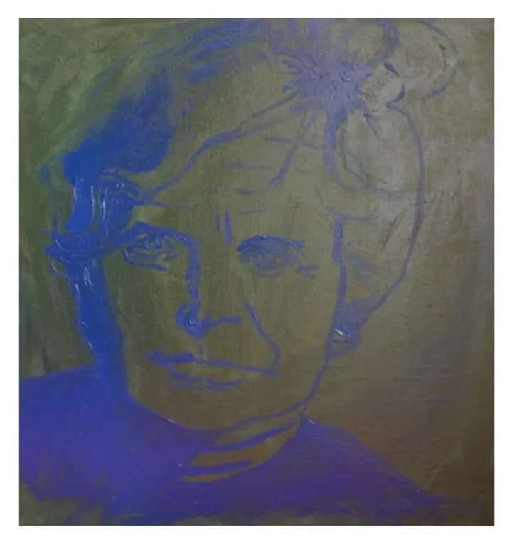 Ange Bleu, œuvre de Zarts, MaudéE Zarts