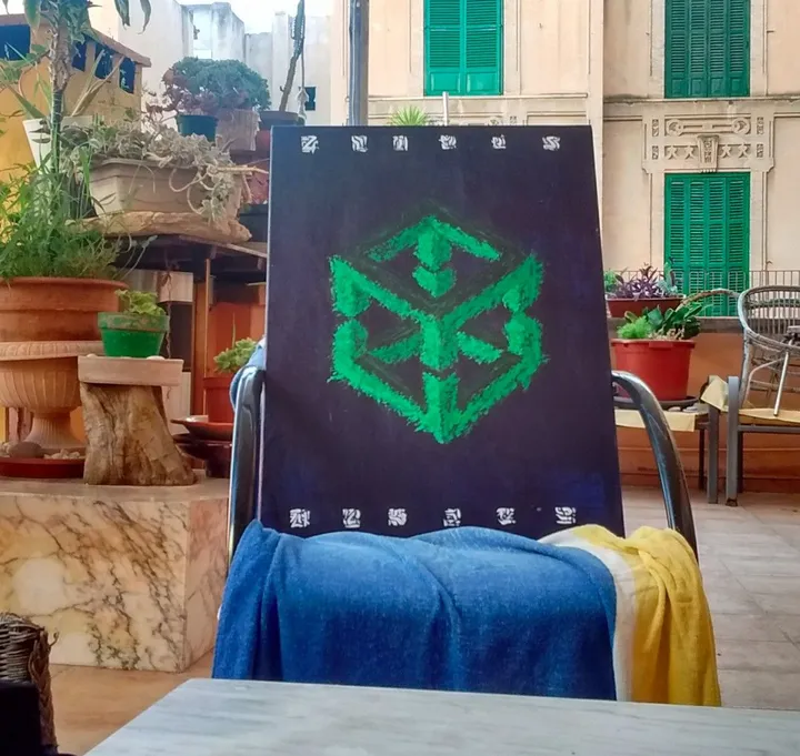 alive cube, artwork by romain colot
