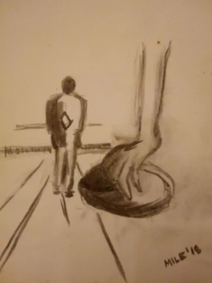 the hart after the date with the girl, œuvre de Mile Vilotijevic