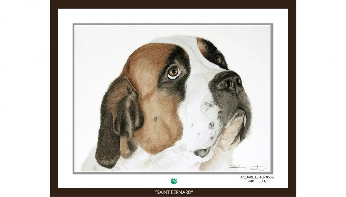 SAINT BERNARD, œuvre de Pierre Frutschi