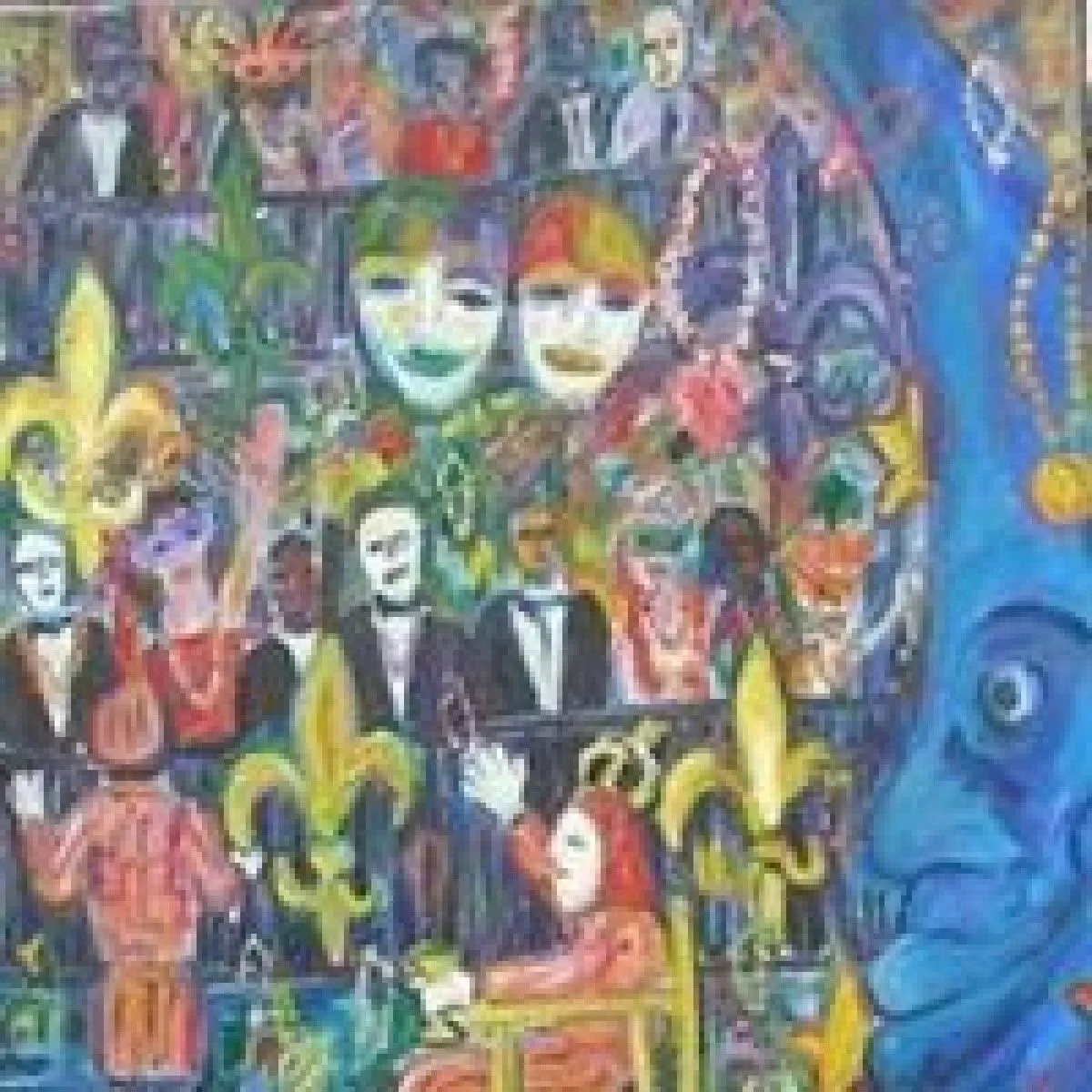Laiisey Les Bon Temps Rouler, œuvre de Jim Bilgere