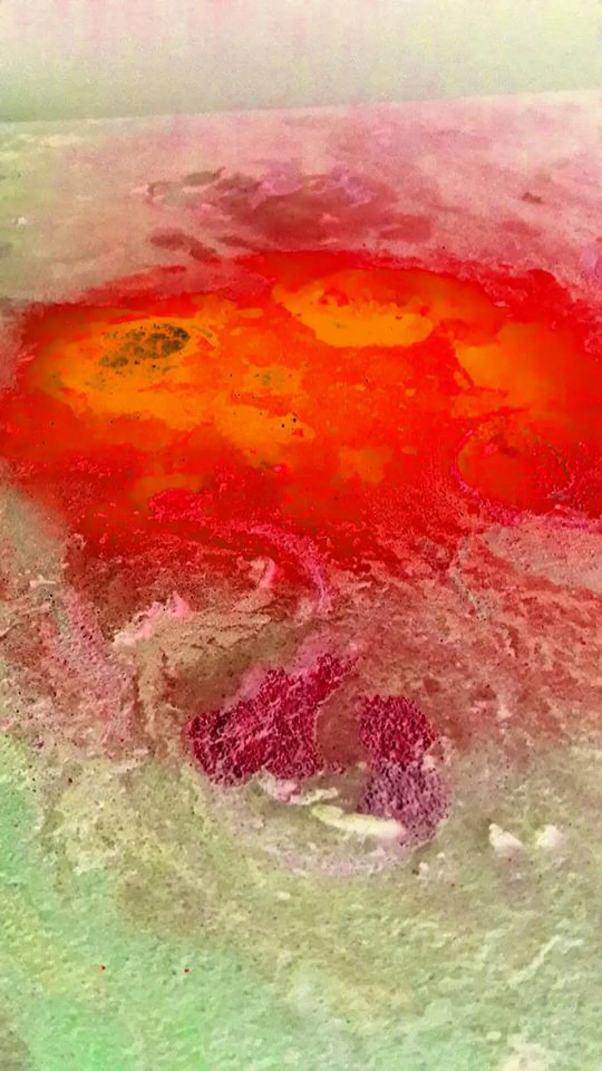cristales de sal, œuvre de Francisco Valiero