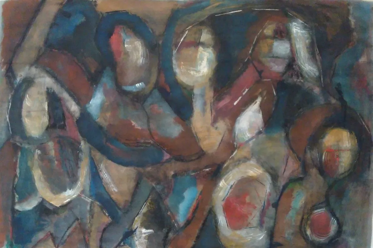 Abstract Gathering II, œuvre de Kenneth Friend