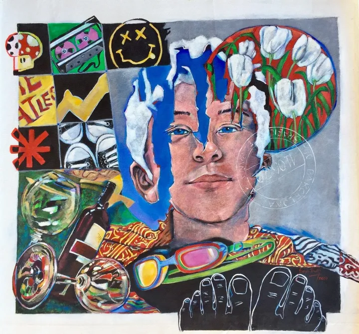 My stuff serie: The Guy's Ripped, œuvre de Graça Tirelli