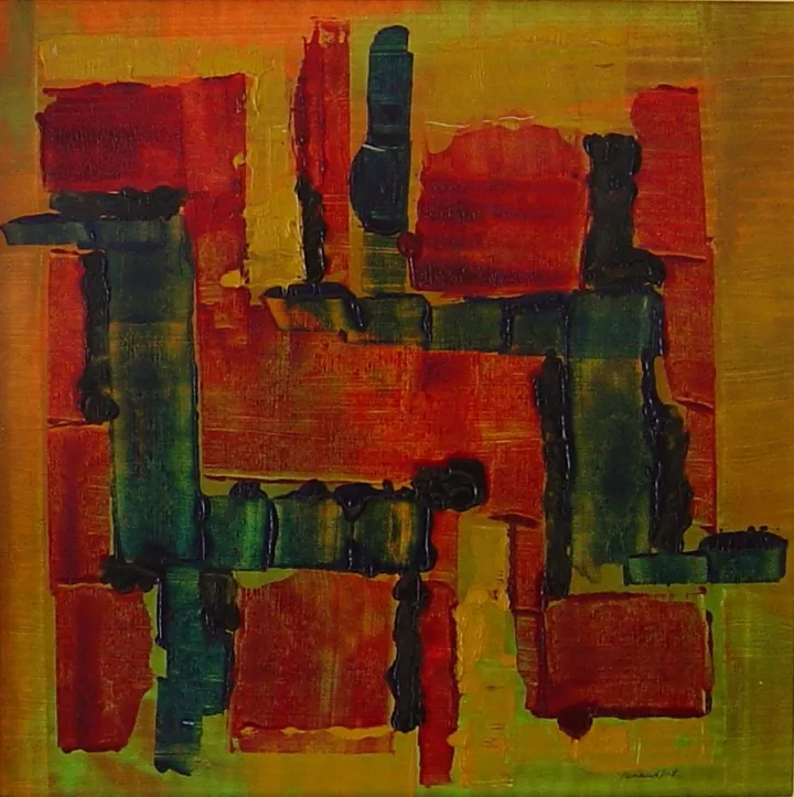 Composition 08-63, artwork by Marcel Renaud