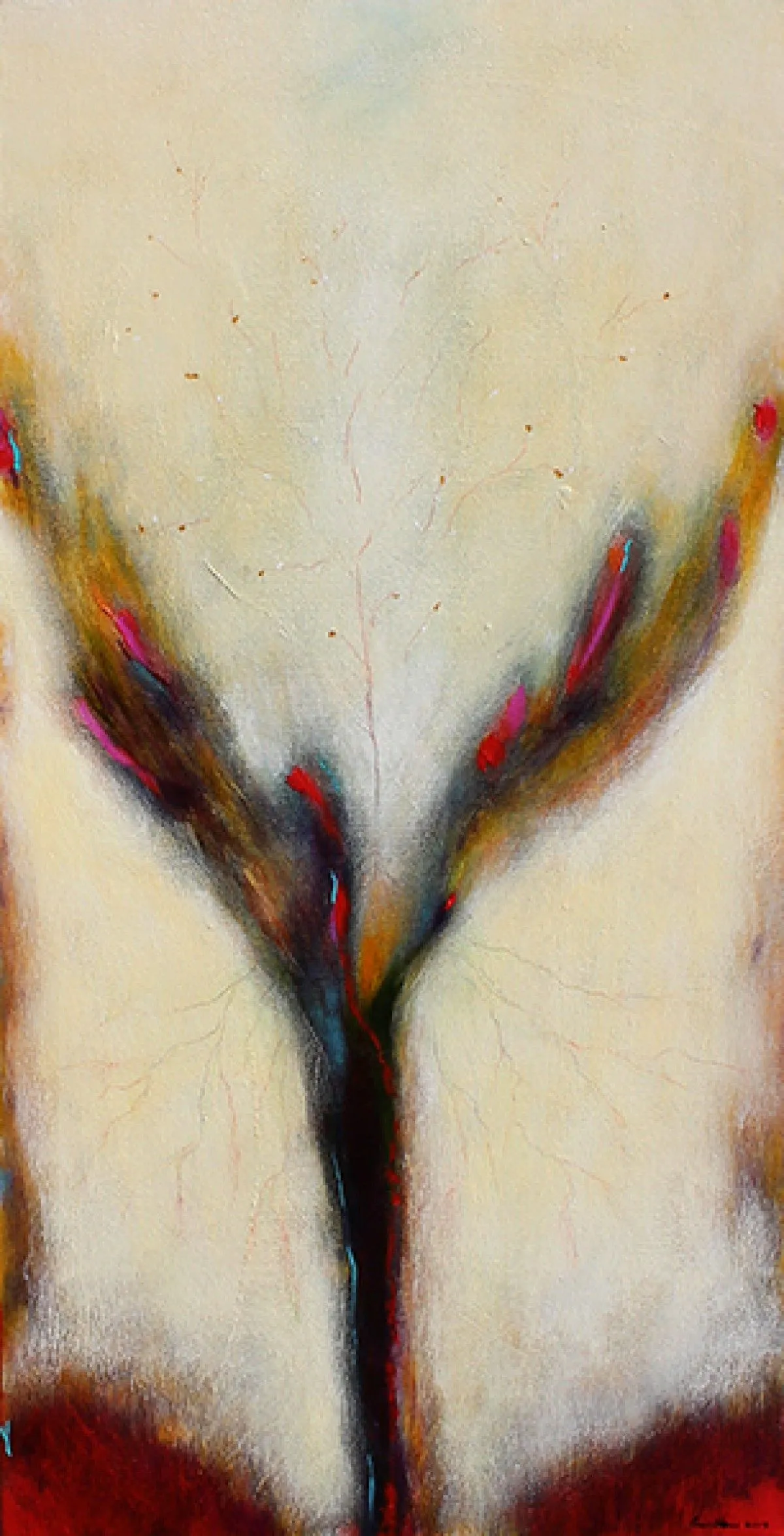 Entrer au coeur de ma destinée, œuvre de Line Blouin