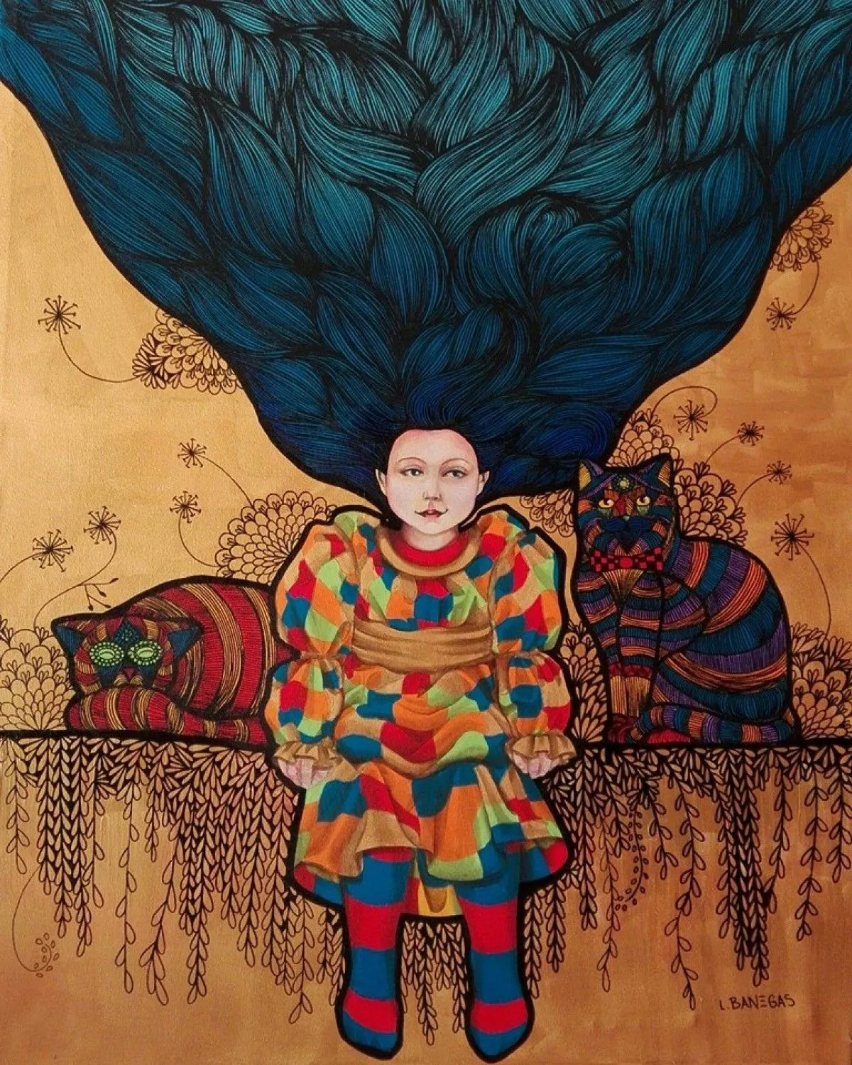 In Good Company, artwork by leticia banegas gomez