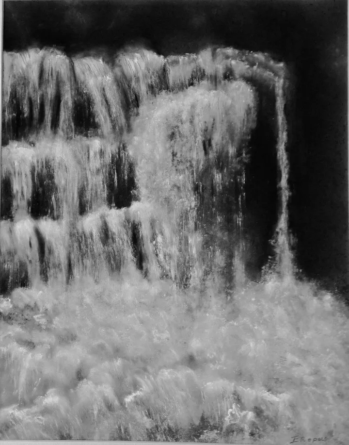 chutte D'eau, œuvre de Jacqueline Ropers