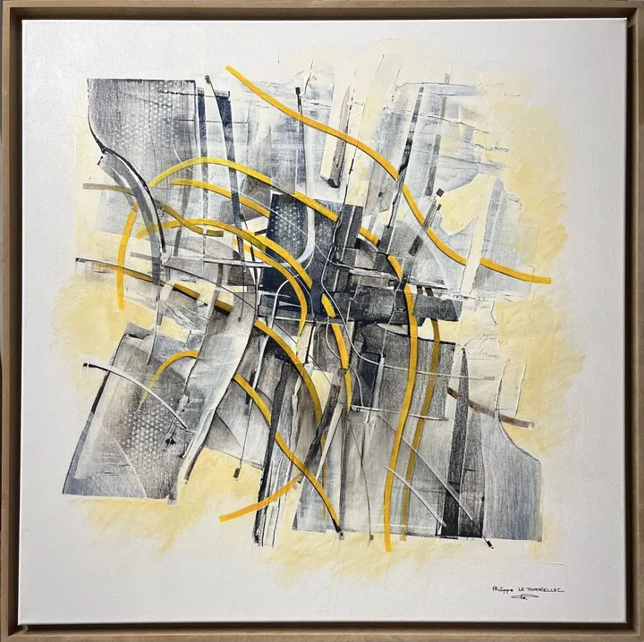 Entrelacements 6, artwork by Philippe LE TORRIELLEC