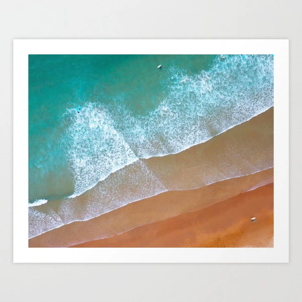 Surf Photography, Ocean landscape Beach Wall Art Print, Ocean Water Surfing, Coastal Decor, œuvre de Raluca P
