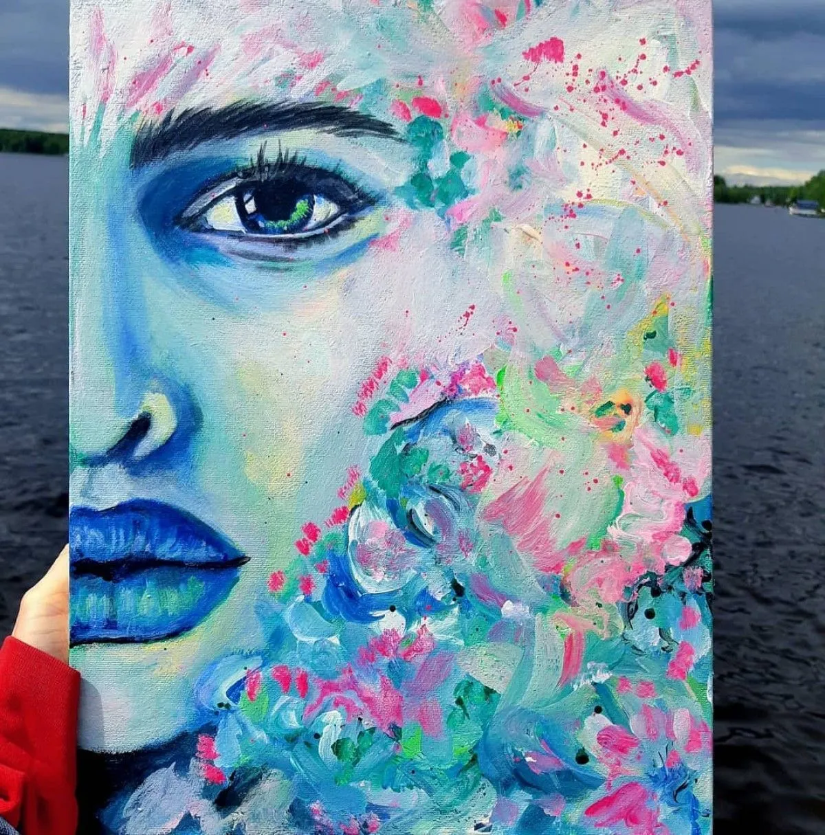 REGARD PROFOND, œuvre de Jessica Chabot
